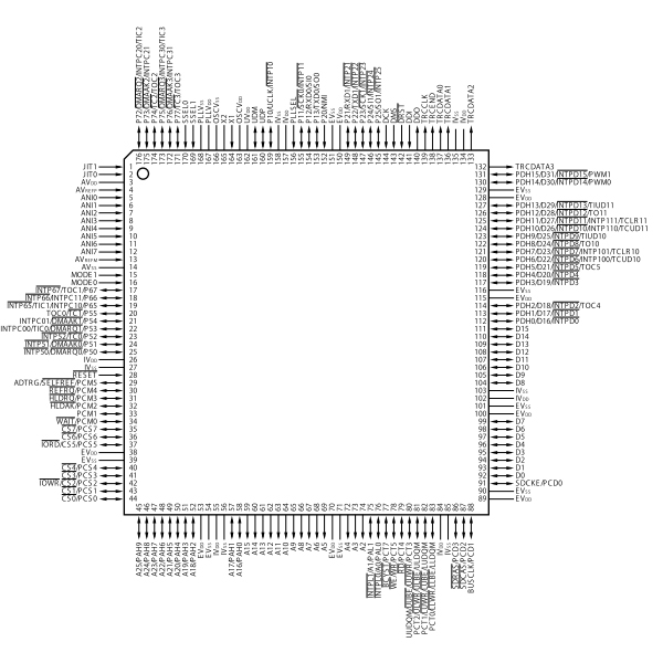ルネサスエレクトロニクス R5F72167ADFP#V1 2個セット マイコンIC SuperH SH7216 32BIT 1MB FLASH 176LFQFP