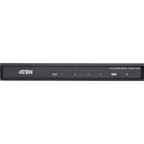 ATEN ビデオ分配器 HDMI / 1入力 / 4出力 / 4K対応【VS184A】