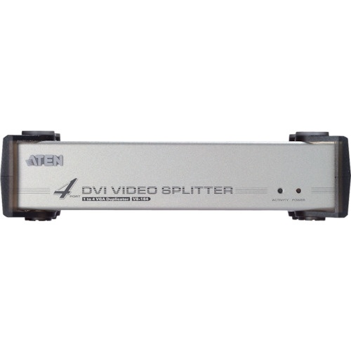 ATEN ビデオ分配器 DVI /1入力 / 4出力 / オーディオ / シングルリンク対応【VS164】