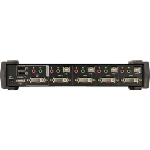 ATEN KVMPスイッチ 4ポート / DVI / USB2.0ハブ搭載【CS1764A】