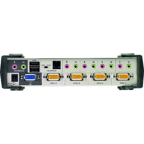 ATEN KVMP[[TM上]]スイッチ 4ポート/USB/VGA/オーディオ/USB2.0ハブ2ポート【CS1734A】