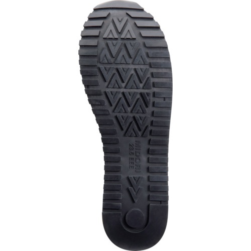 ミドリ安全 女性用先芯入ニットタイプスニーカー MWJ-710 ブラック 23.0CM【MWJ-710-BK-23.0】