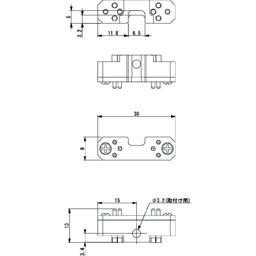 アインツ OX-005用コネクター(ツール側)【OXR-PS06-I】