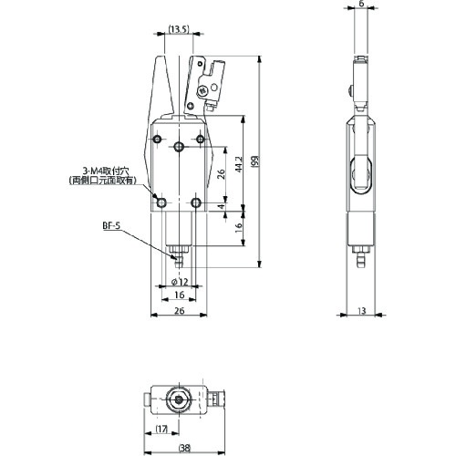 アインツ ランナーチャックEM(近接センサー付) CHK-EM1-12-C スター精機製｜電子部品・半導体通販のマルツ