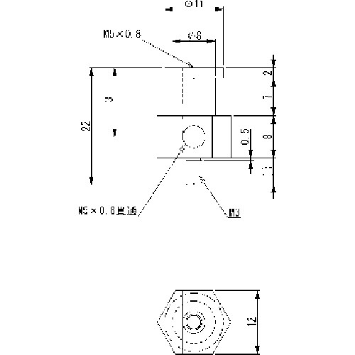 アインツ 吸着金具スモール・マイクロシリンダー用【CP-063A】