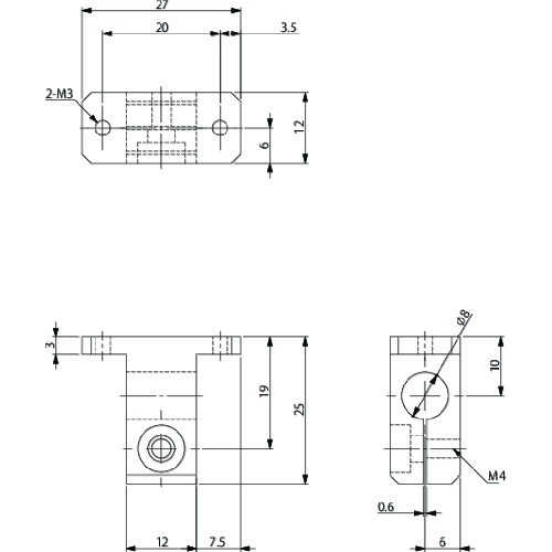 アインツ ブラケット・TH・φ8・UMCD用【N01866-302】