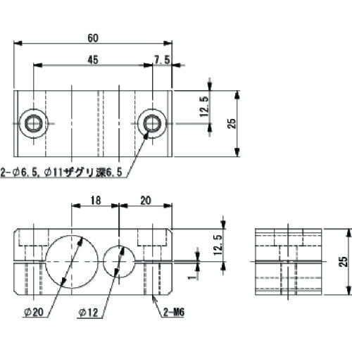 アインツ パラレルコネクター・φ20φ12【N01861-104】