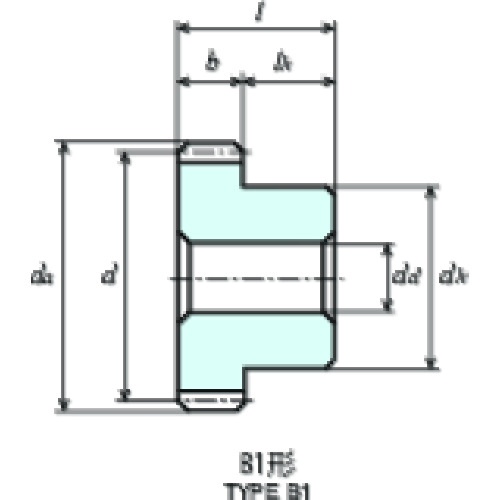 KG フードコンタクト 青POM ギヤシリーズ 平歯車 歯数80 形状B1【S50BP80B-0504】