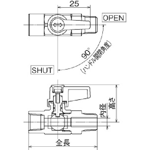 オンダ製作所 フリーボールM3型 R3/8 × R3/8【M3-10】