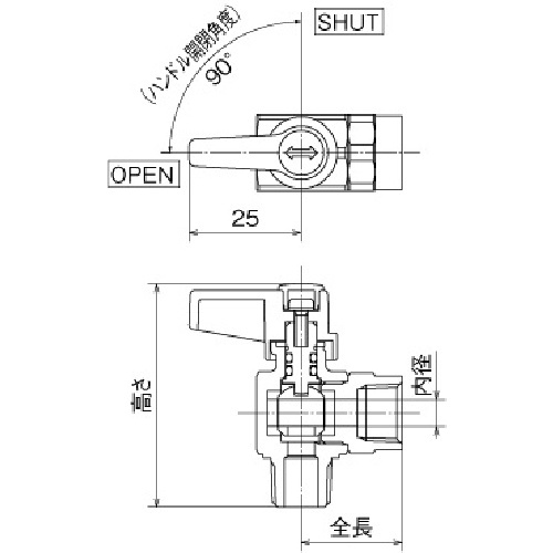 オンダ製作所 フリーボールML3型 R3/8 × R3/8【ML3-10】
