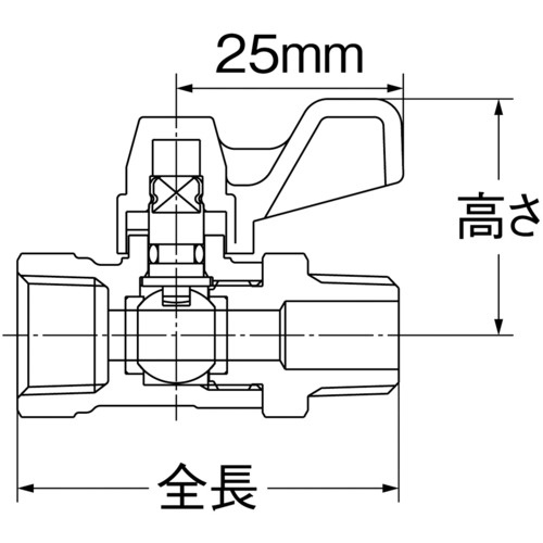オンダ製作所 イーボールME2型 Rc3/8 × R3/8【ME2-10M】