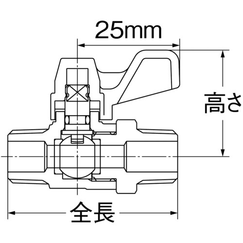 オンダ製作所 イーボールME3型 R3/8 × R3/8【ME3-10M】