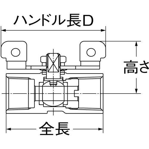 オンダ製作所 SBFS2型(レデューストボア) Rc3/8 Tハンドル【SBFS2-T10】