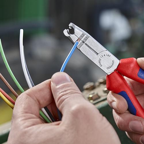 KNIPEX ニッパー付きワイヤストリッパー【1342-165】