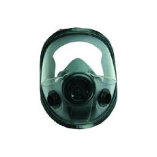 ハネウェル 全面防毒マスク面体 エラストマー製 サイズM/L【54001】
