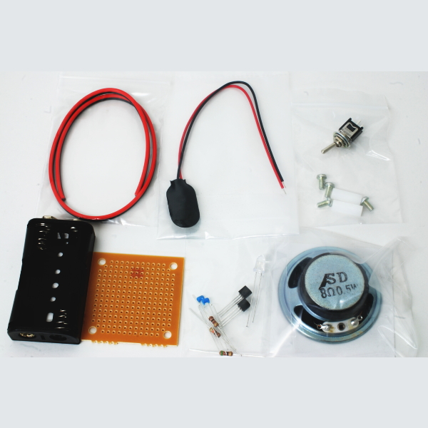 発振回路を用いた電子工作「スライドサウンダー」【MPK-KK1311-000】