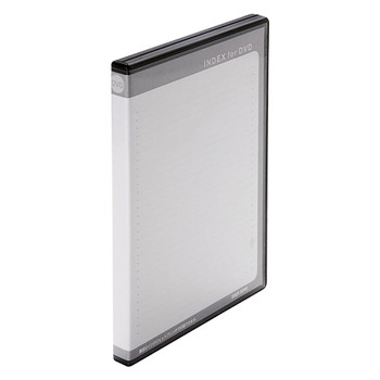 DVDトールケース(3枚収納)【DVD-TN3-03BK】