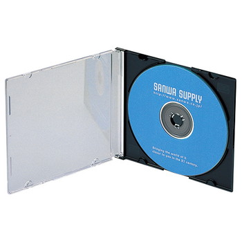 DVD・CDケース(マットブラック)【FCD-PU100MBK】