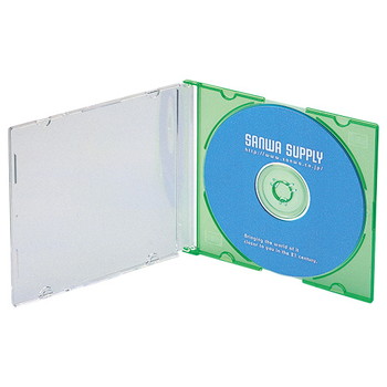 【在庫処分セール】DVD・CDケース(5色ミックス)【FCD-PU10MX】