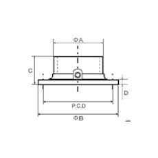 フジテック アルミソケット32mm(ネジ止め付)【B-30146】