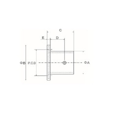 フジテック DC長ソケット(止ネジ付)25mm【B-30156】