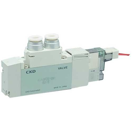 CKD パイロット式5ポート弁 ダイレクト配管 4GA119R-C6-3 CKD製｜電子