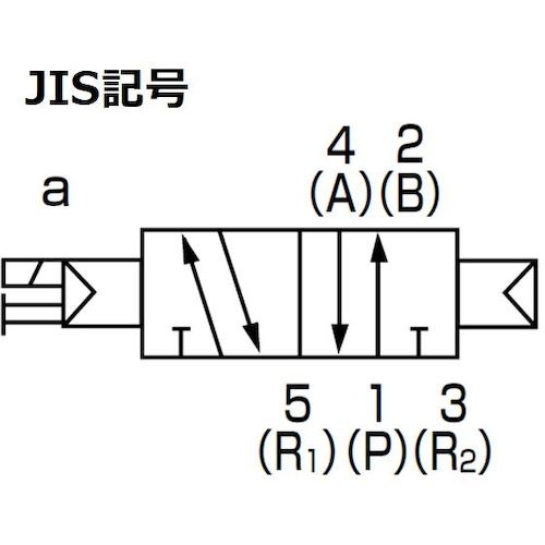 CKD パイロット式5ポート弁 ダイレクト配管 4GA119R-C6-3 CKD製｜電子