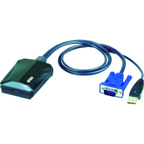 ATEN コンソールアダプター/USB/ラップトップ型(ITキット)【CV211CP】