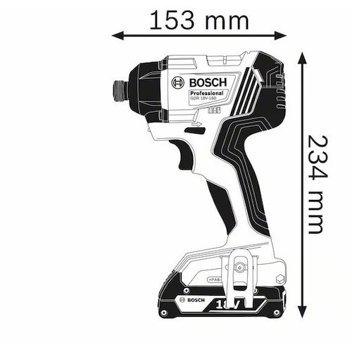 ボッシュ コードレスインパクトドライバー【GDR18V-160】