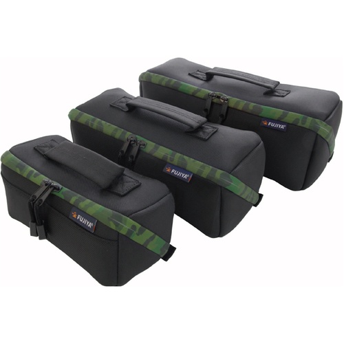 フジ矢 布製工具ケース 迷彩グリーン Mサイズ【FHC-MG】