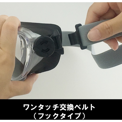 YAMAMOTO ゴグル型保護めがね クイックベルトタイプ【YG-6000 QB】