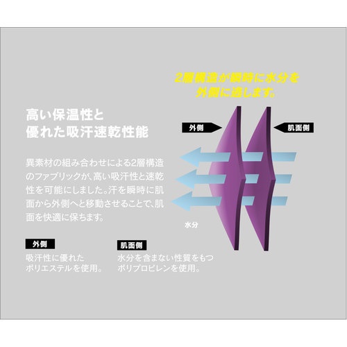 おたふく BT デュアルブラッシュド ヘビーウェイト ロングパンツ ブラック S【JW-179-11-S】