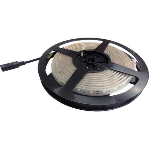 トライト LEDテープライト Viewdi 16.6P 5000K 3m巻 ACアダプタ-付【TLVD503-16.6P-3-AD】