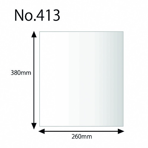 HEIKO ポリ規格袋 ヘイコーポリ No.413 紐なし【006618300】