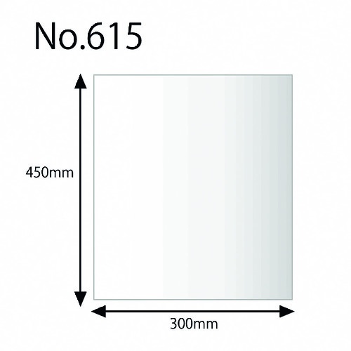 HEIKO ポリ規格袋 ヘイコーポリ No.615 紐なし【006620500】