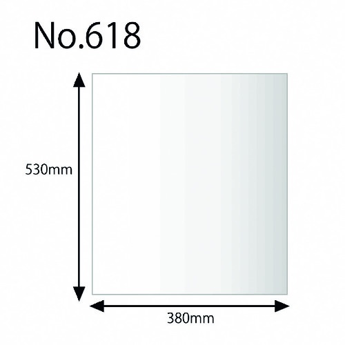 HEIKO ポリ規格袋 ヘイコーポリ No.618 紐なし【006620800】