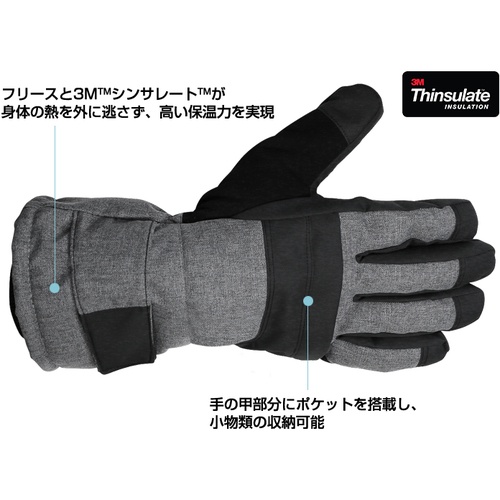 ペンギンエース 防寒手袋 PパターンWINTER W-7 M【W-7 M】