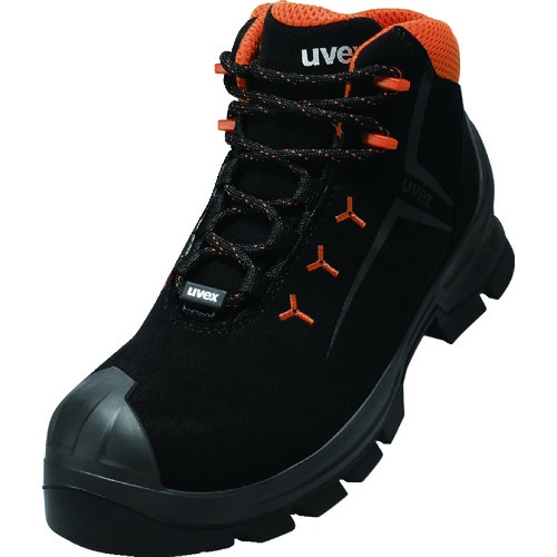 Uvex Sicherheitsschuhe S3 – Schwarz/Orange, Mit Vibram Sohle Und Boa Fit System