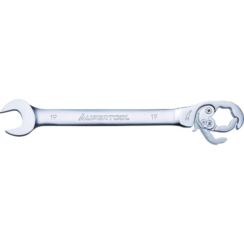 スーパー オープンラチェットレンチ(ストレートタイプ)L:154mm 呼び:10【RCW10】