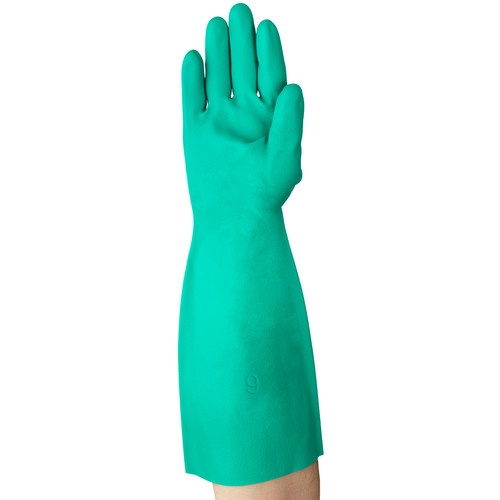 アンセル 耐油・耐薬品ニトリル厚手手袋 アルファテック ソルベックス 37-165 XLサイズ【37-165-10】