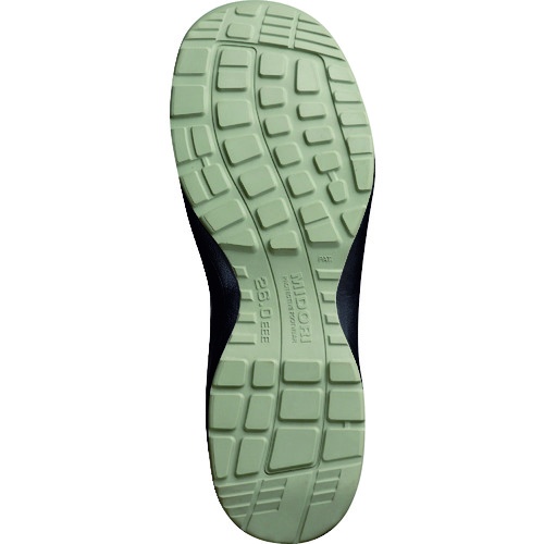 ミドリ安全 Boaシステム 小指保護プロスニーカー PF-117Boaブラック 22.5cm【PF-117BOA-BK-22.5】