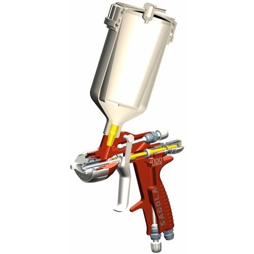 SAGOLA 4100 XTREMEスプレーガン(重力式) ノズル口径 Φ1.3【10142012】