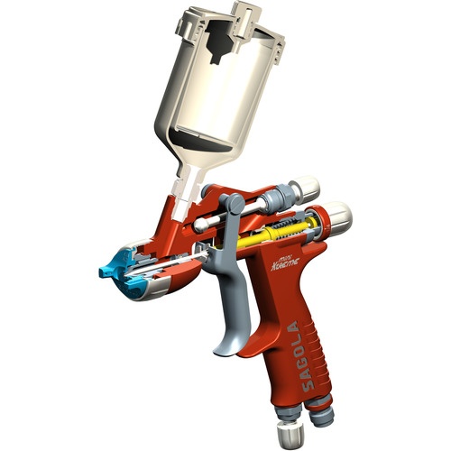 SAGOLA mini XTREME小型スプレーガン(重力式) ノズル口径 Φ0.8【10111806】