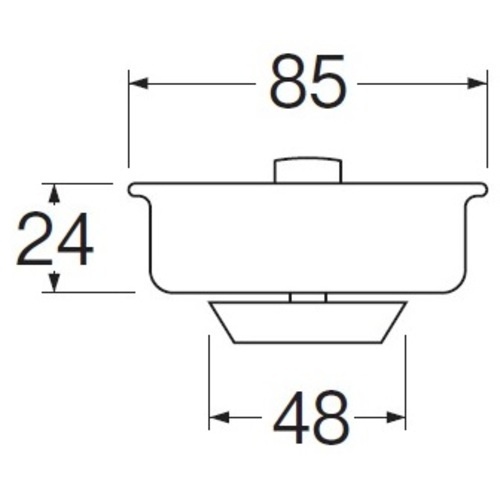 SANEI 流し排水栓ゴミ受【PH62F-L】