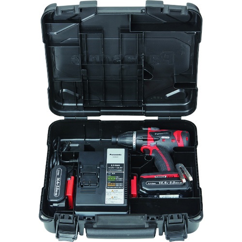 Panasonic デュアル マルチインパクトドライバー 14.4V5.0Ahセット品 赤【EZ75A9LJ2F-R】