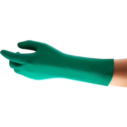 アンセル 耐油ニトリル薄手手袋 アルファテック ソルベックス 37-843 XLサイズ【37-843-10】