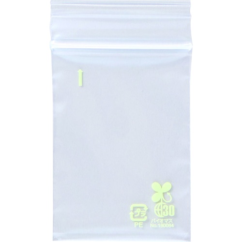 セイニチ 「ユニパック」バイオEチャック規格品(チャック付ポリエチレン袋) EA-4 70×50×0.04【EA-4-100 】