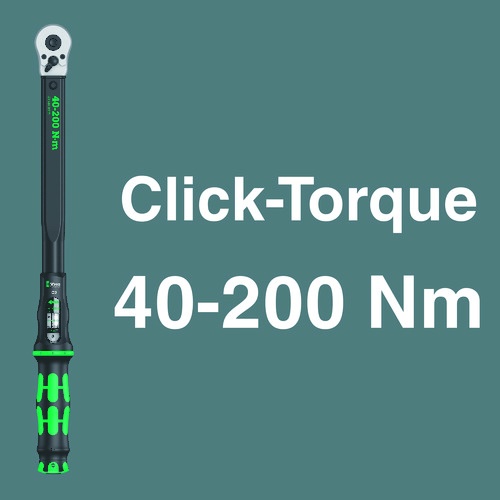 Wera トルクレンチセット C3 40～200Nm 1/2【343970】