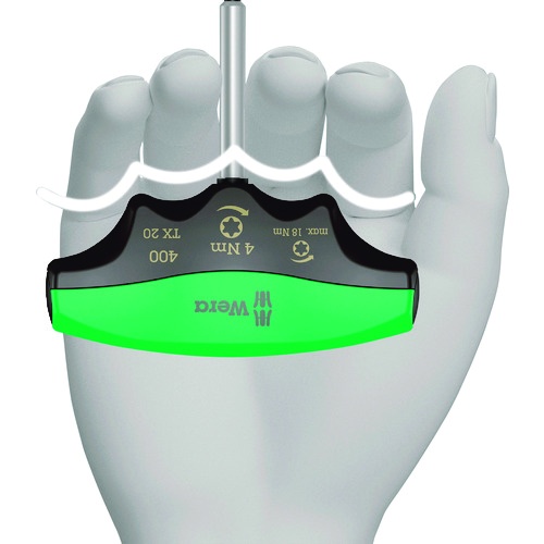 Wera 400 トルクドライバーT型 トルクスTX25 / 5.0 Nm【005091】