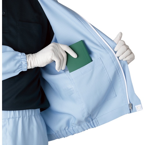 ミドリ安全 IEC規格対応クリーン上衣 VEYG201B LL【VEYG201B-LL】